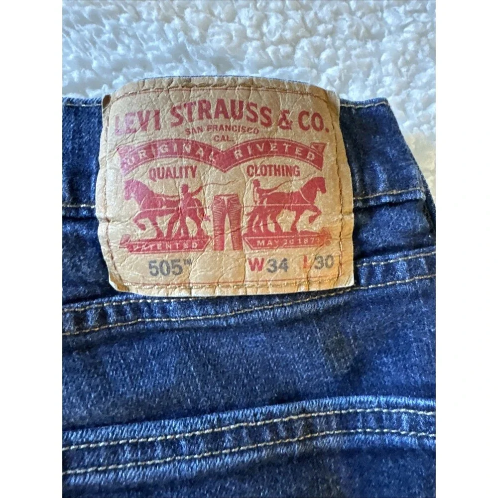 Levi’s Men's 505 Red Tab Jeans Men’s‎ 34x30